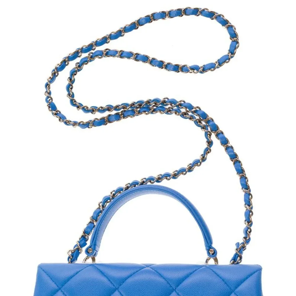 CHANEL Timeless Classique Top Handle Shoulder Bag